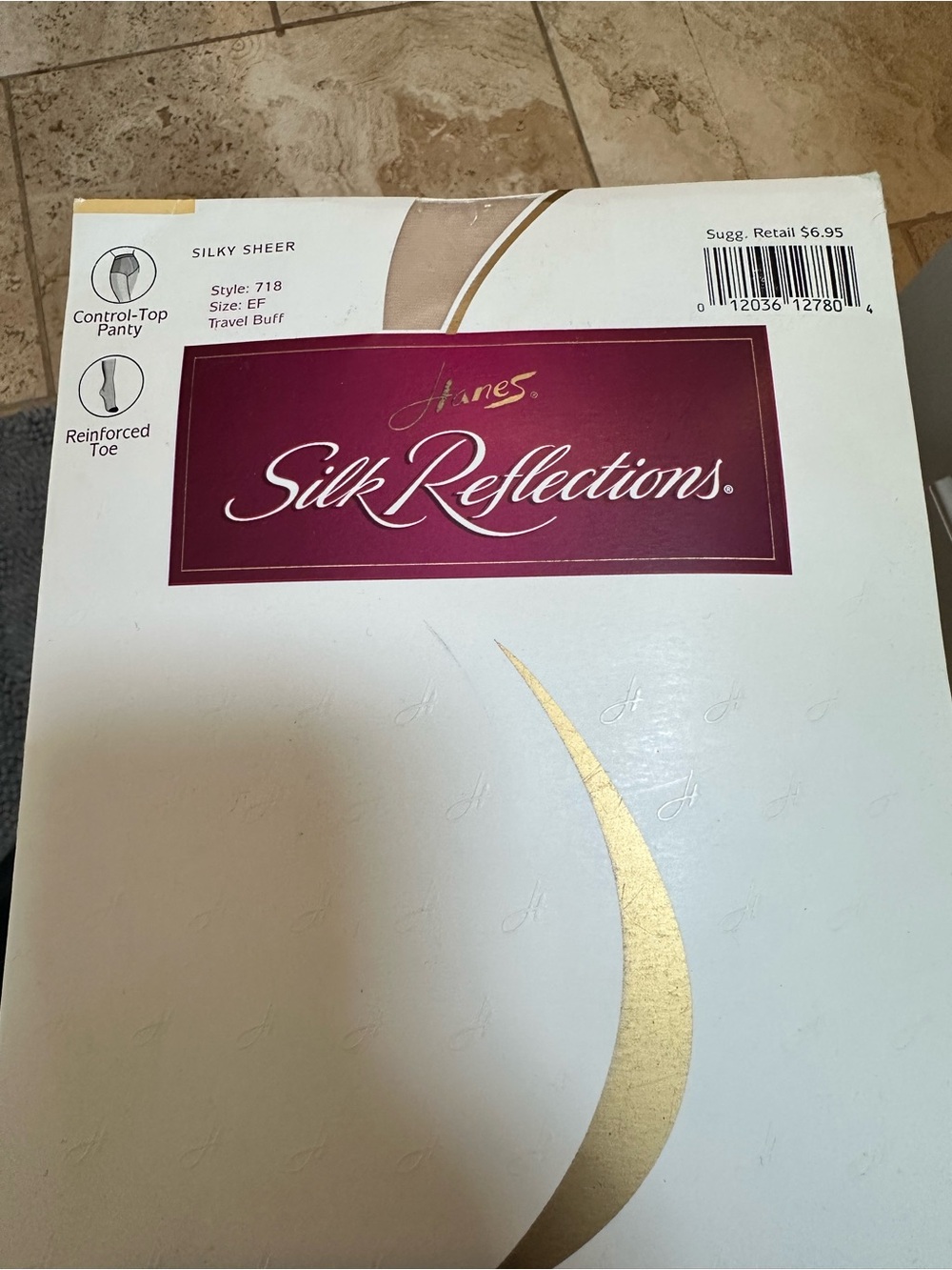 Hanes Silk Reflections Hosiery - Travel Buff